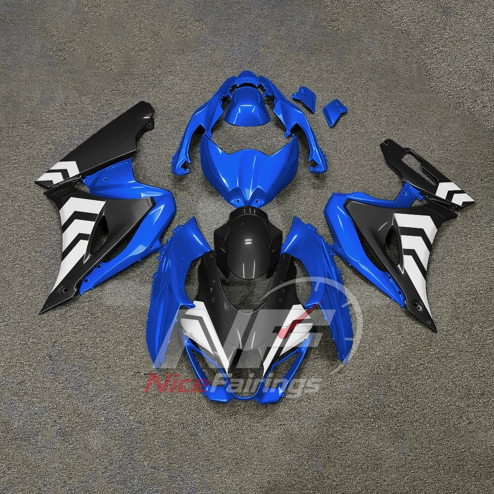 For Suzuki GSX-R1000 K17 17-26 Custom Fairings Orange Black ABS Sportbike Plastics | NiceFairings - paint design NO.6 option image
