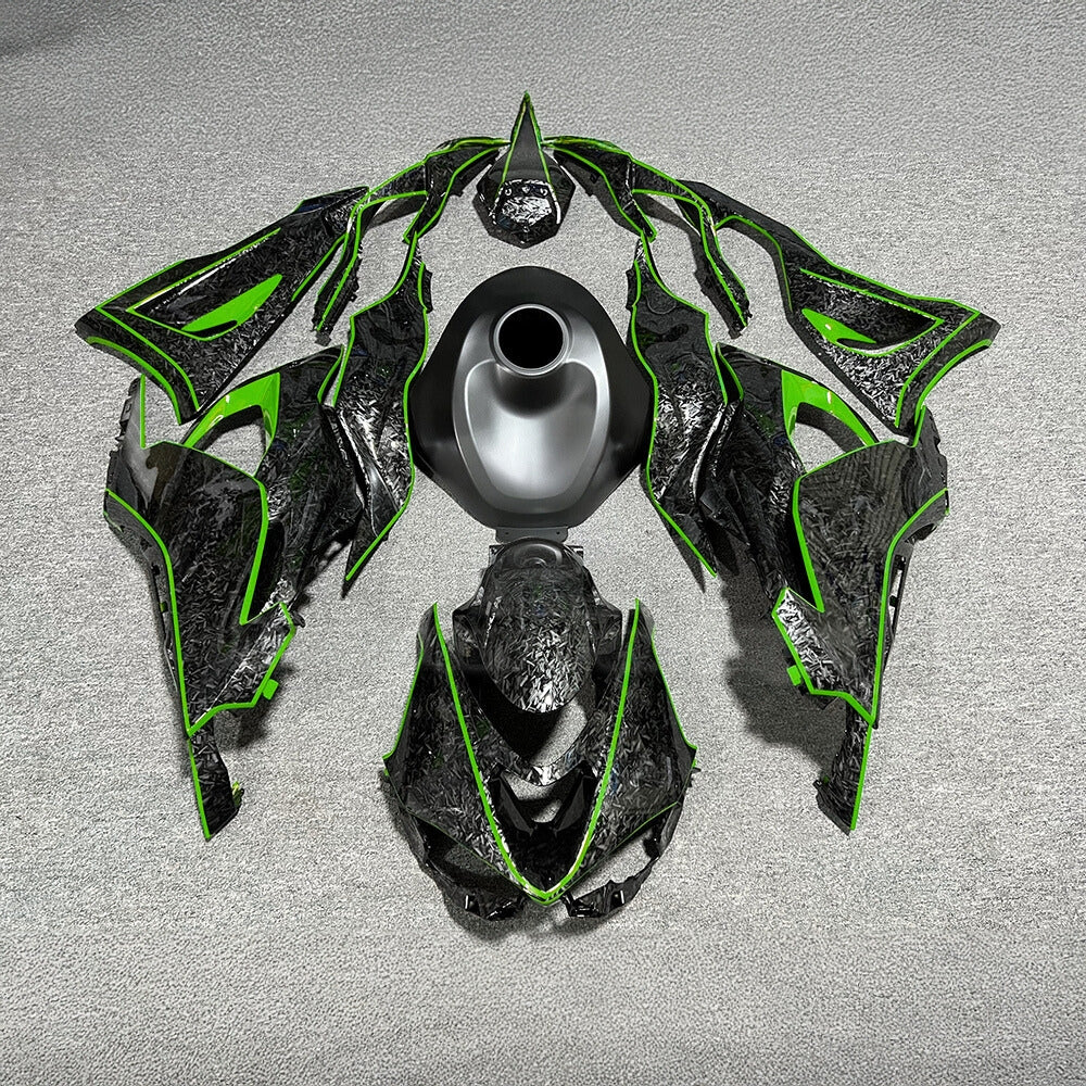 For Kawasaki ZX6R 636 2024-2025 ABS Fairing Kit Street Bodywork Signature Edition | NiceFairings - paint design NO.8 option image