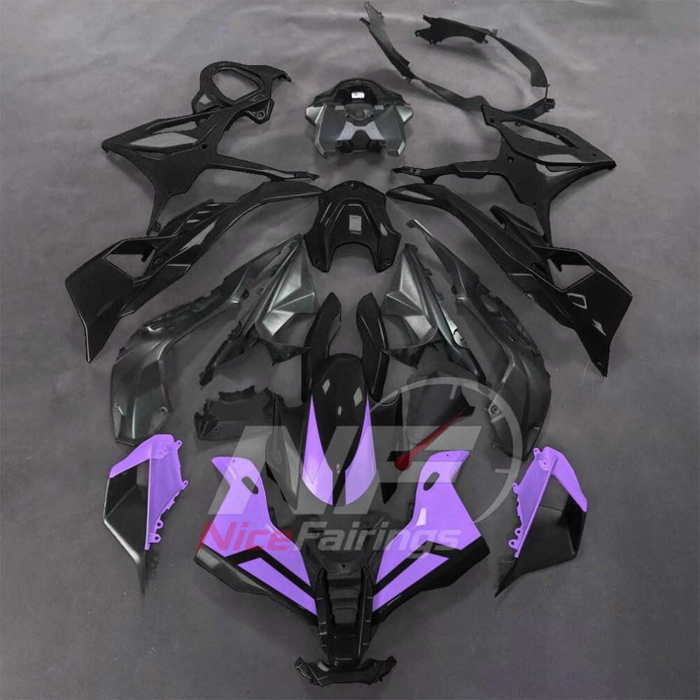 For BMW S1000RR 2025-2026 Red Black Painted ABS Fairings with Complete Replacement Bodywork | NiceFairings - paint design NO.4 option image