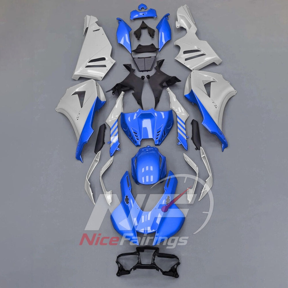 For Honda CBR1000RR-R 2024-2026 Blue Black Custom Fairings with ABS Sportbike Plastics and Full Body Kit | NiceFairings - paint design NO.4 option image