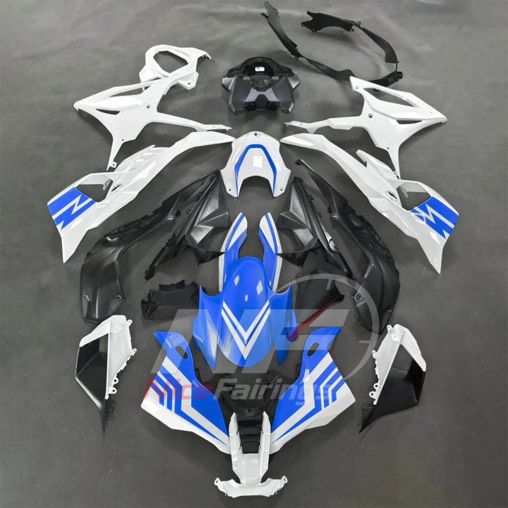 For BMW S1000RR 2025-2026 Purple Black ABS Fairing Kit with Painted Bodywork and Replacement Panels | NiceFairings - paint design NO.7 option image