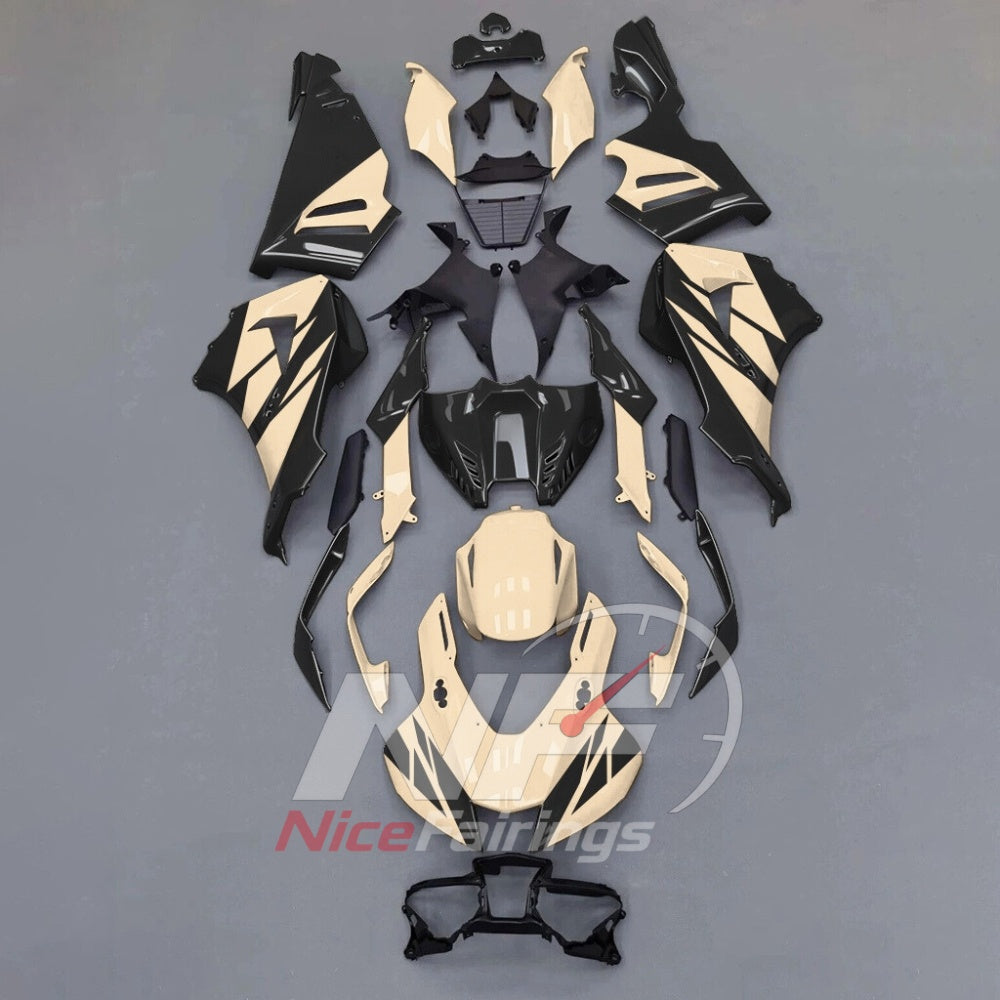 For Honda CBR1000RR-R SP 2024-2026 Green Black Sportbike Fairing Set with Custom Painted Plastics | NiceFairings - paint design NO.4 option image
