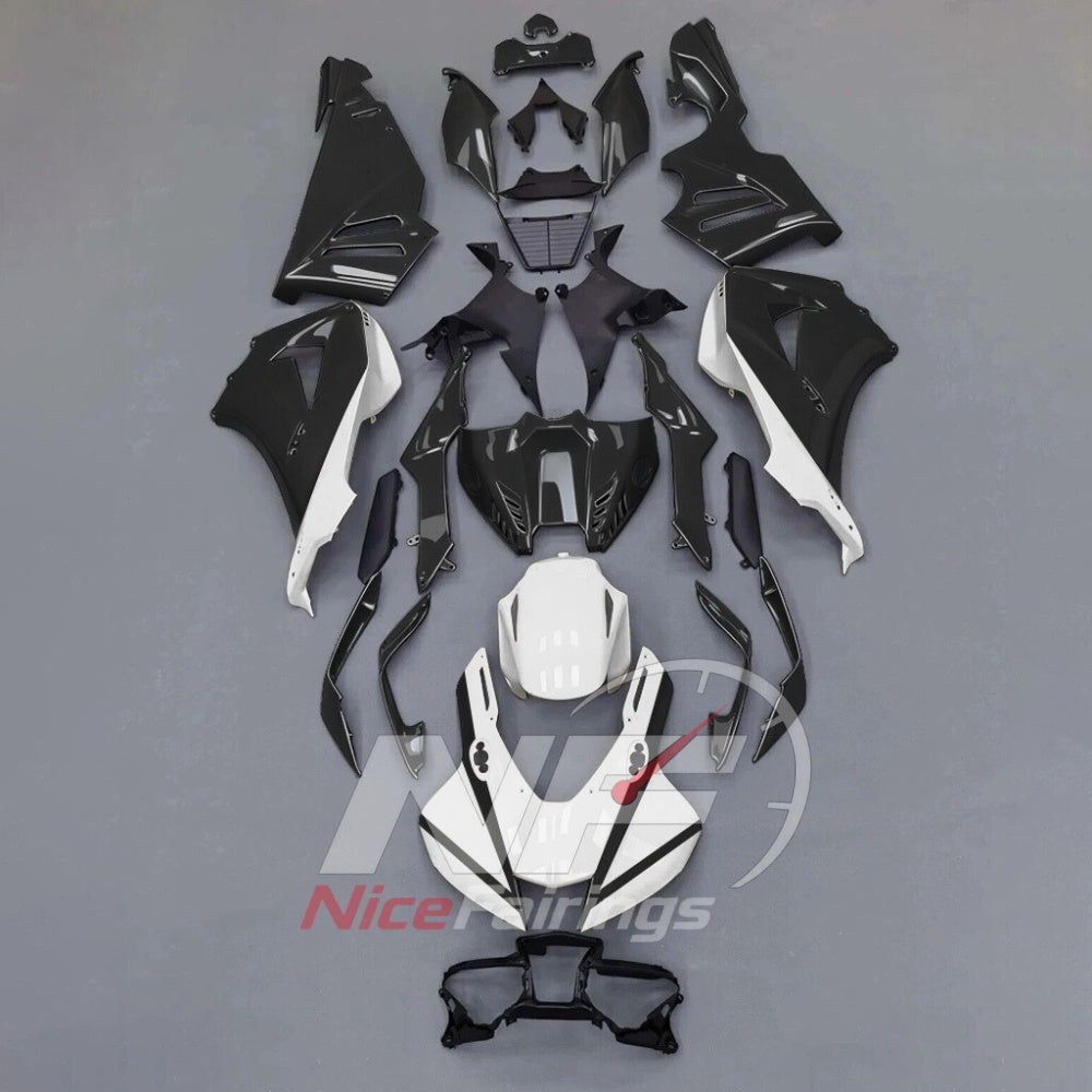 For Honda CBR1000RR-R SP 2024-2026 Orange Black Sportbike Fairing Set with Custom Painted Plastics | NiceFairings - paint design NO.4 option image