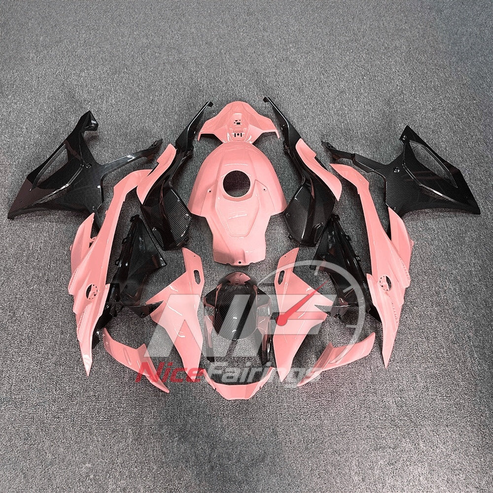 For BMW S1000RR 2023-2024 Purple Black Custom Fairings with ABS Sportbike Plastics and Full Body Kit | NiceFairings - paint design NO.5 option image