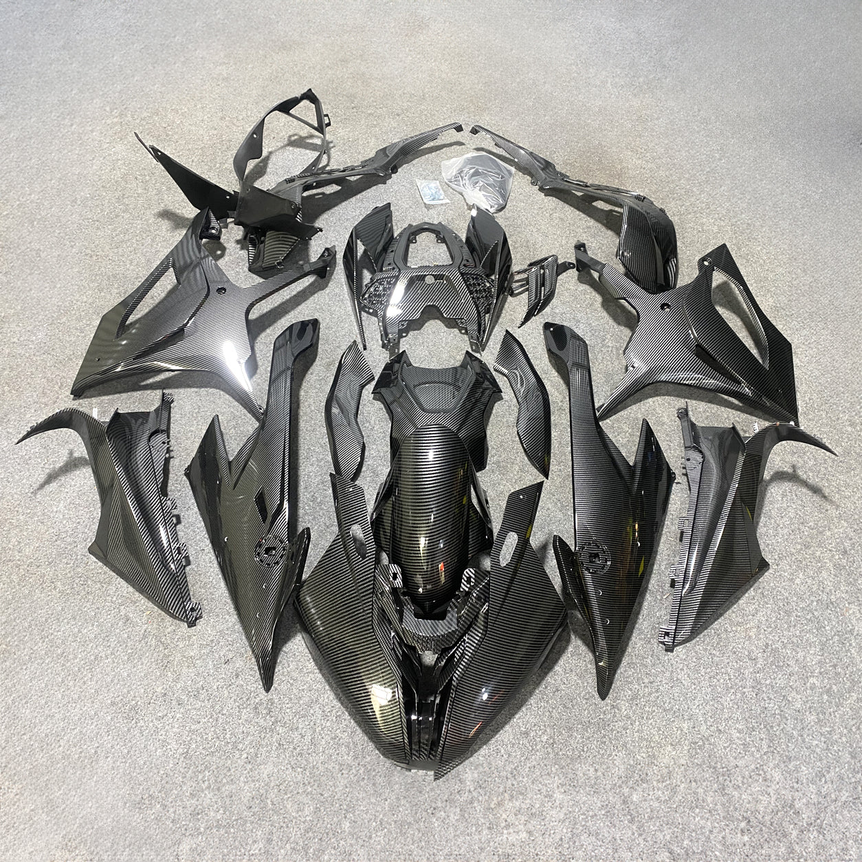 For BMW S1000RR 2019-2022 M Motorsport Premium Edition Motorcycle Fairing Kit, Aftermarket ABS Body Panels | NiceFairings - paint design NO.7 option image