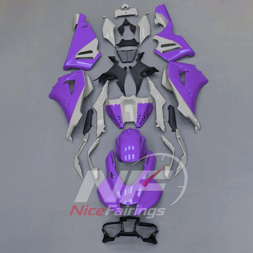 For Honda CBR1000RR-R SP 2024-2026 Purple Black ABS Fairing Kit with Painted Bodywork and Replacement Panels | NiceFairings - paint design NO.7 option image