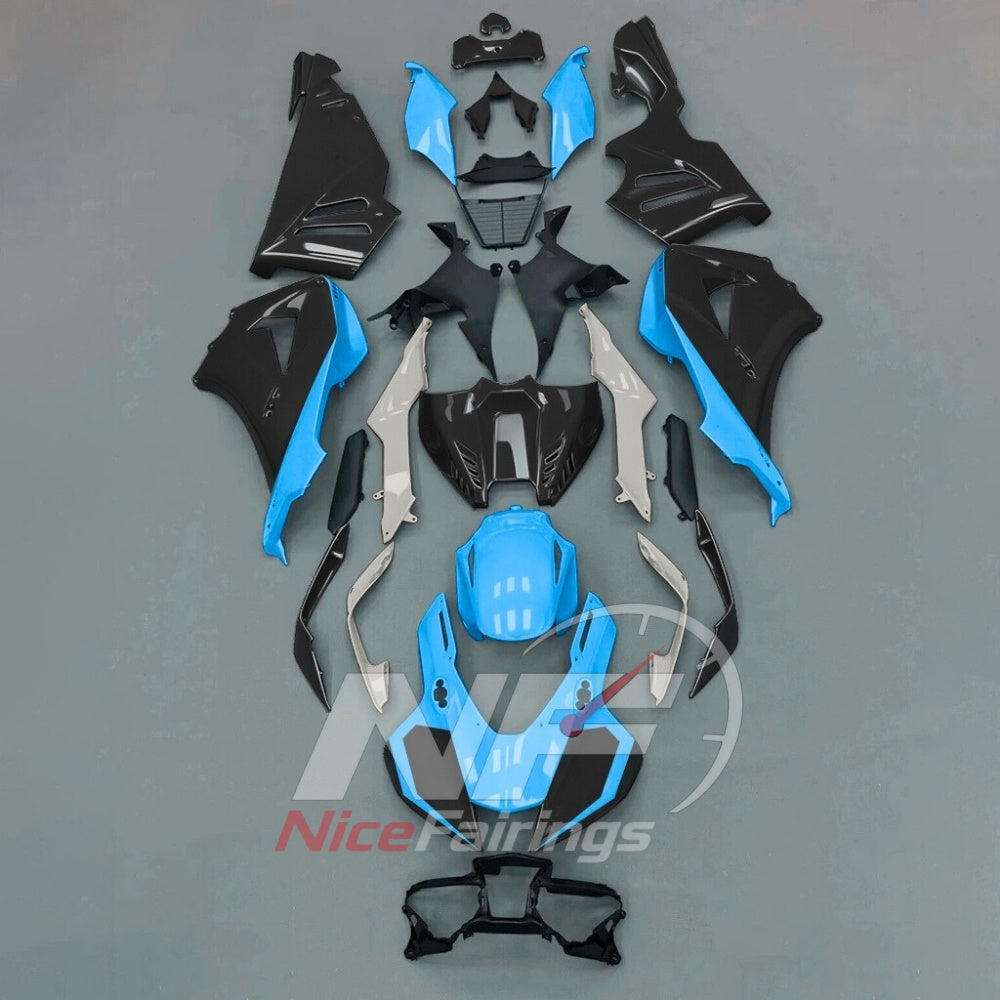 For Honda CBR1000RR-R 2024-2026 Teal Black Custom Fairings with ABS Sportbike Plastics and Full Body Kit | NiceFairings - paint design NO.4 option image