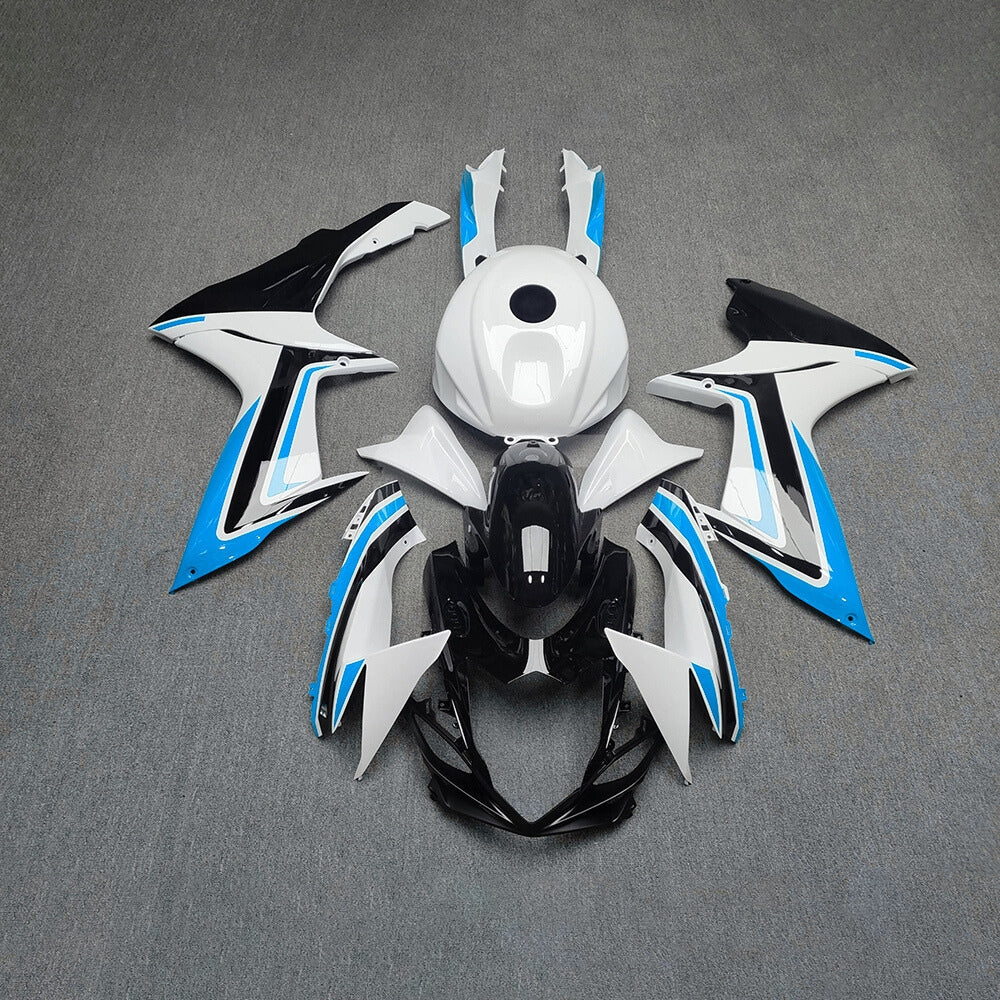 For Suzuki GSXR600 GSXR750 K11 2011-2026 ABS Fairing Kit Orange Painted Bodywork | NiceFairings - paint design NO.4 option image