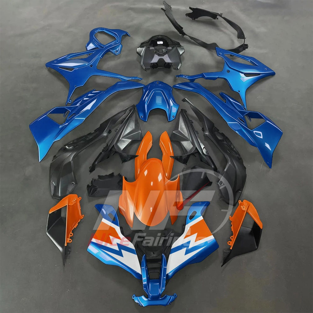 For BMW S1000RR 2025-2026 Blue Black Motorcycle Fairing Kit with Aftermarket Body Panels | NiceFairings - main product image