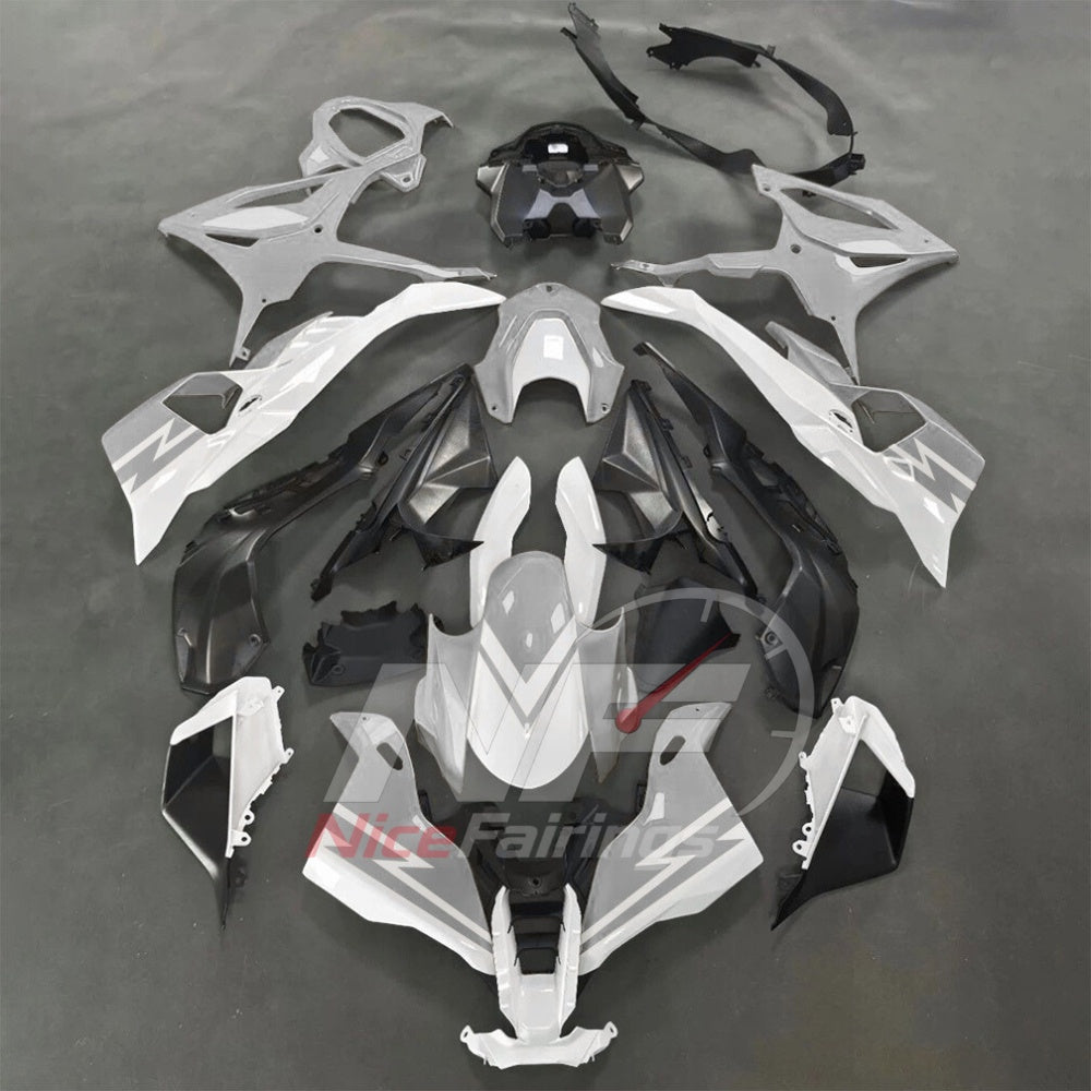 For BMW S1000RR 2025-2026 Yellow Black Custom Fairings with ABS Sportbike Plastics and Full Body Kit | NiceFairings - paint design NO.4 option image