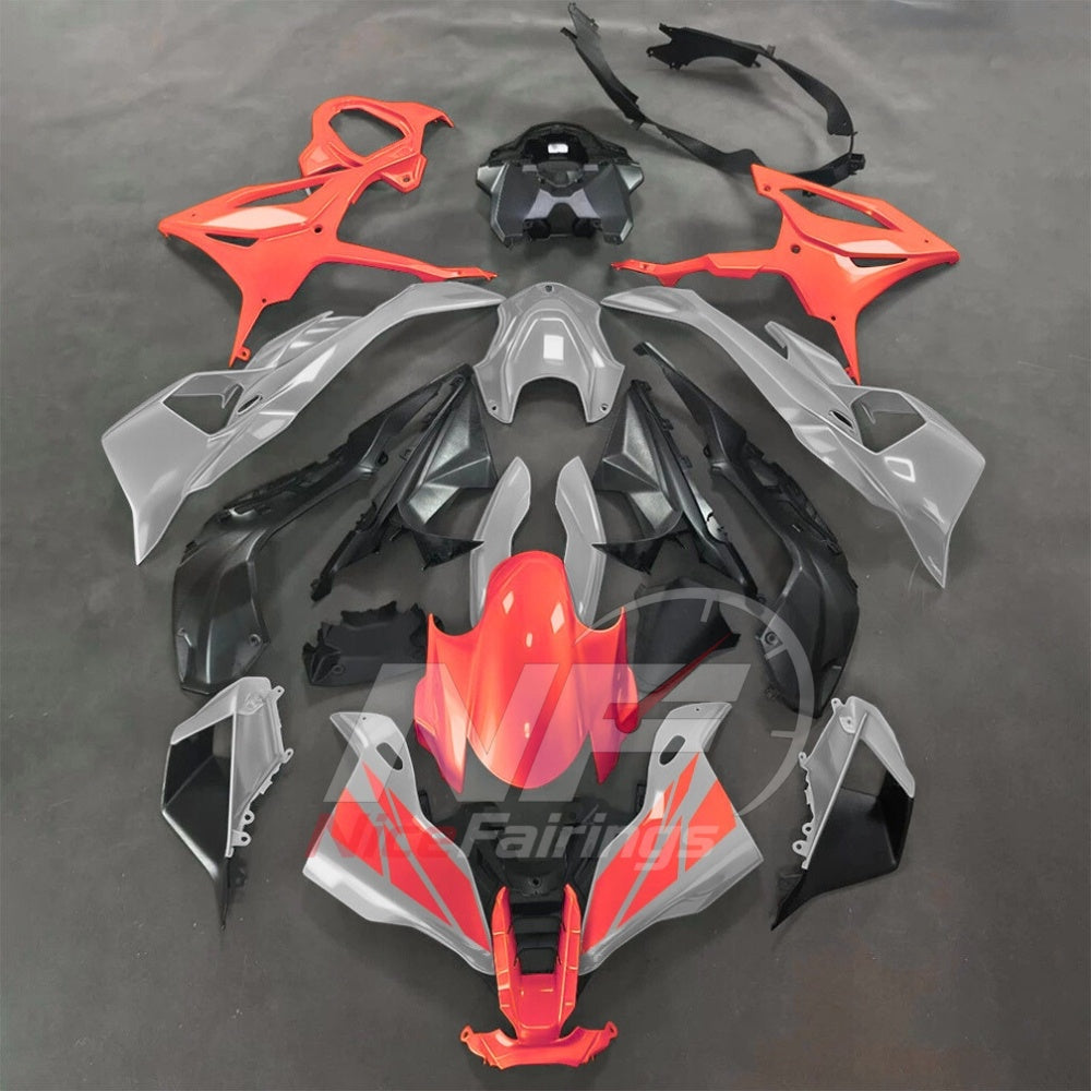 For BMW S1000RR 2025-2026 Purple Black Painted ABS Fairings with Complete Replacement Bodywork | NiceFairings - paint design NO.4 option image