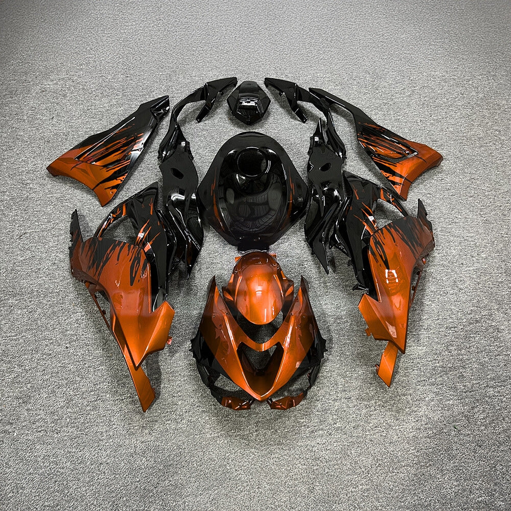 For Kawasaki Ninja ZX-6R 636 2024-2025 Custom Fairings Full Body Kit Premium Edition | NiceFairings - paint design NO.8 option image