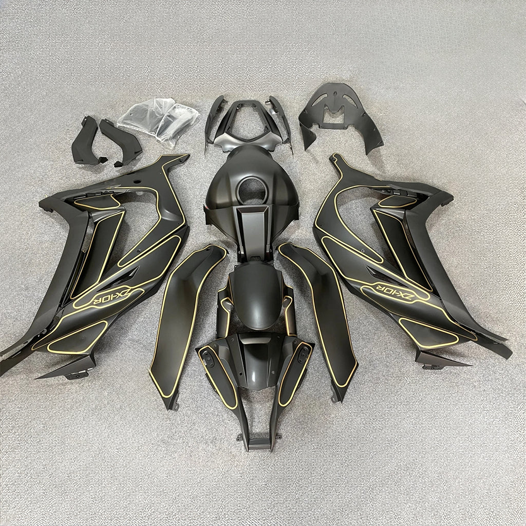 KAWASAKI ZX10R 2011-2015 Custom ABS Motorcycle Fairings | NiceFairings - paint design NO.7 option image