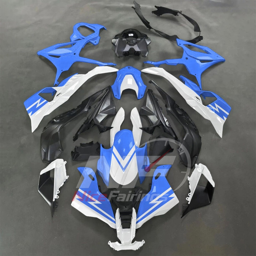 For BMW S1000RR 2025-2026 Blue Black ABS Body Kit with Street and Track Fairing Panels | NiceFairings - main product image
