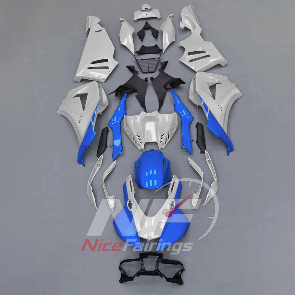 For Honda CBR1000RR-R 2024-2026 Blue Black Custom Fairings with ABS Sportbike Plastics and Full Body Kit | NiceFairings - paint design NO.5 option image