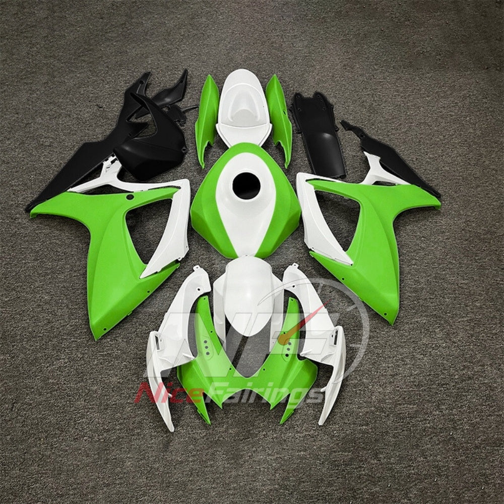 For Suzuki GSXR600 GSXR750 K6 2006-2007 ABS Fairing Kit Gray Painted Bodywork | NiceFairings - paint design NO.3 option image