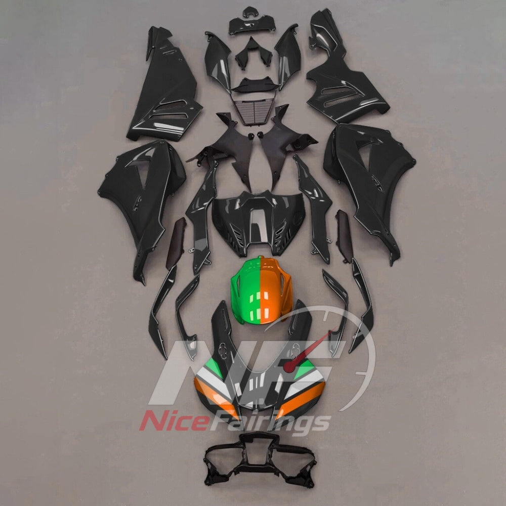 For Honda CBR1000RR-R SP 2024-2026 Red Black Sportbike Fairing Set with Custom Painted Plastics | NiceFairings - paint design NO.2 option image