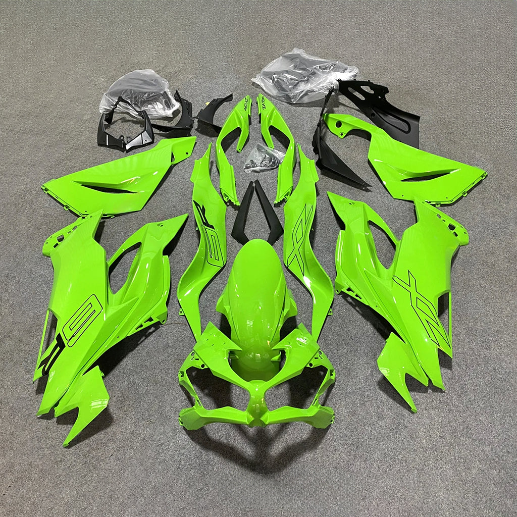 ZX6R 636 2019-2023 Painted Motorcycle Bodywork Custom Graphics | NiceFairings - paint design NO.9 option image