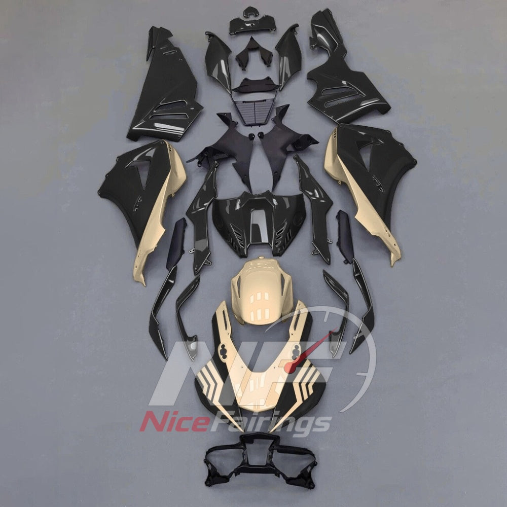 For Honda CBR1000RR-R SP 2024-2026 Orange Black Motorcycle Fairing Kit with Aftermarket Body Panels | NiceFairings - paint design NO.5 option image
