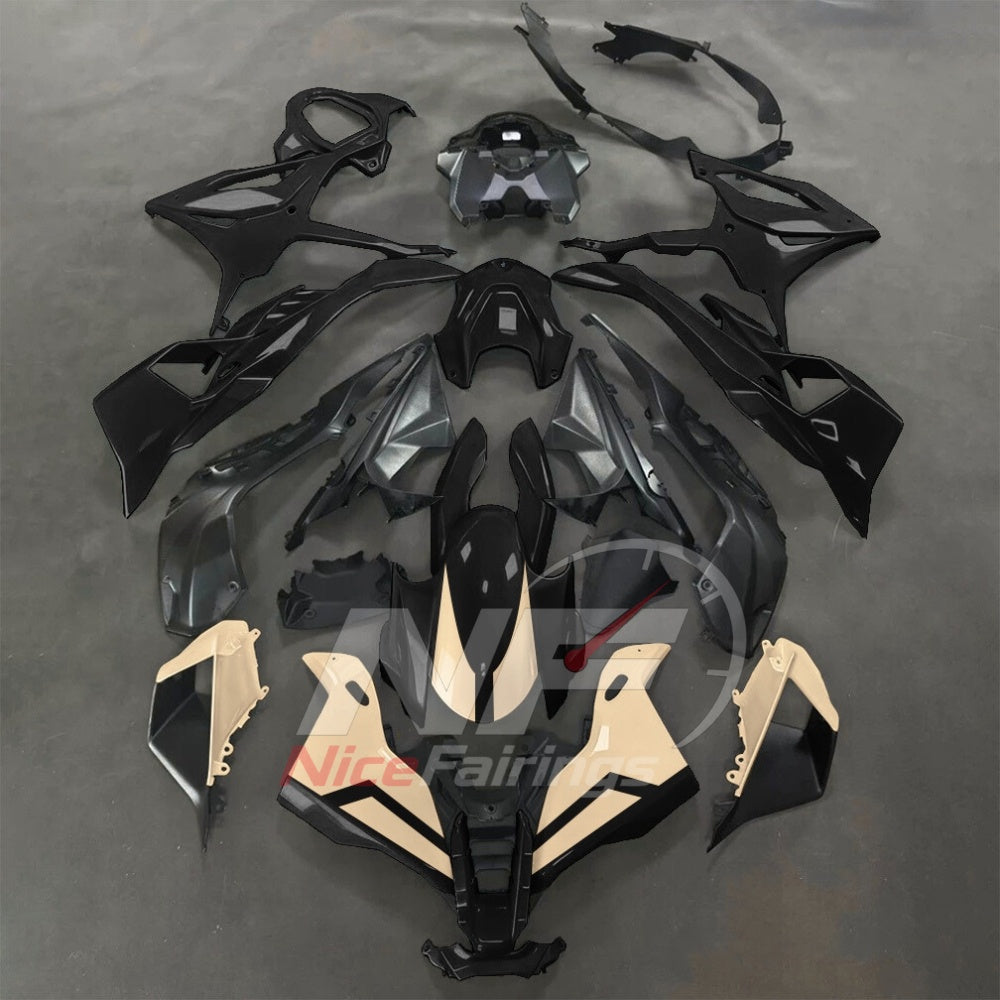 For BMW S1000RR 2025-2026 Red Black Painted ABS Fairings with Complete Replacement Bodywork | NiceFairings - paint design NO.2 option image