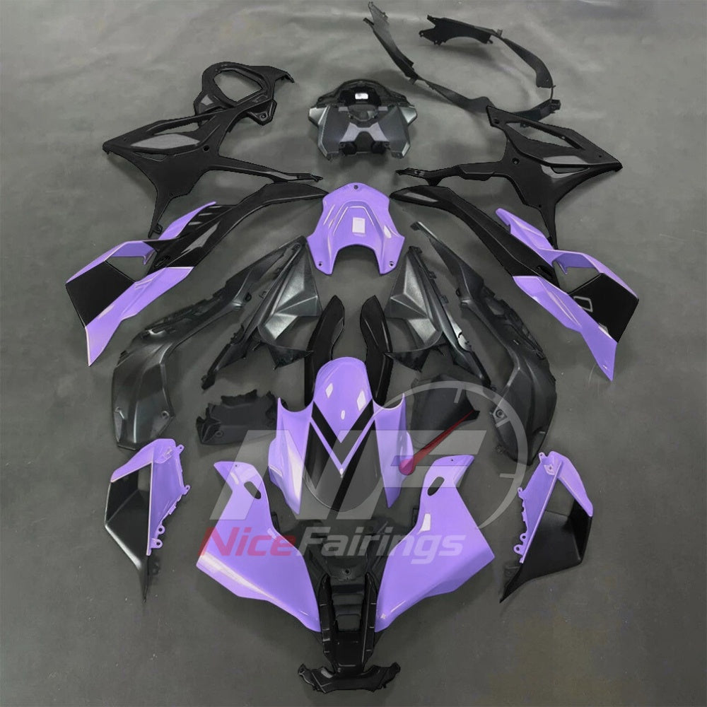 For BMW S1000RR 2025-2026 Red Black ABS Fairing Kit with Painted Bodywork and Replacement Panels | NiceFairings - paint design NO.5 option image