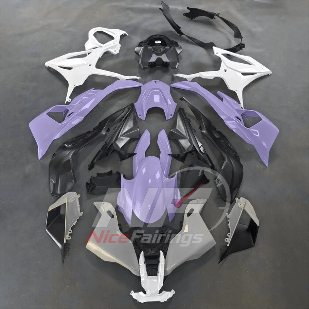For BMW S1000RR 2025-2026 Yellow Black Painted ABS Fairings with Complete Replacement Bodywork | NiceFairings - paint design NO.3 option image