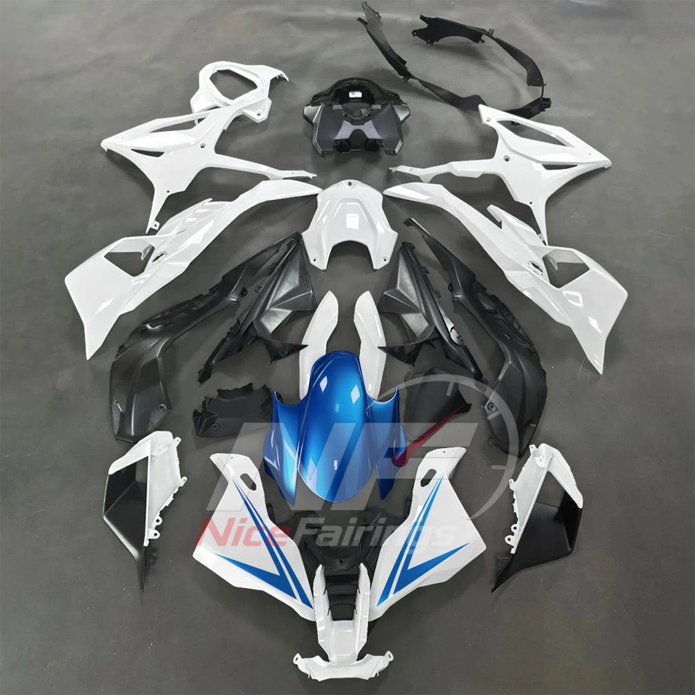 For BMW S1000RR 2025-2026 Red Black ABS Body Kit with Street and Track Fairing Panels | NiceFairings - paint design NO.8 option image