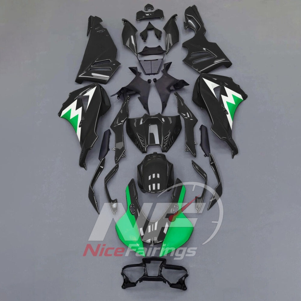 For Honda CBR1000RR-R 2024-2026 Red Black Painted ABS Fairings with Complete Replacement Bodywork | NiceFairings - paint design NO.5 option image