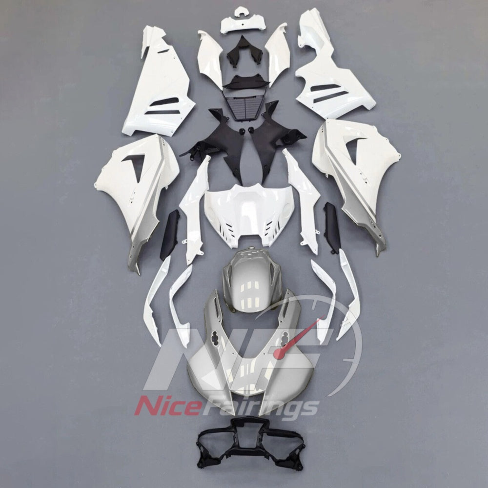 For Honda CBR1000RR-R SP 2024-2026 Yellow Black Sportbike Fairing Set with Custom Painted Plastics | NiceFairings - paint design NO.5 option image