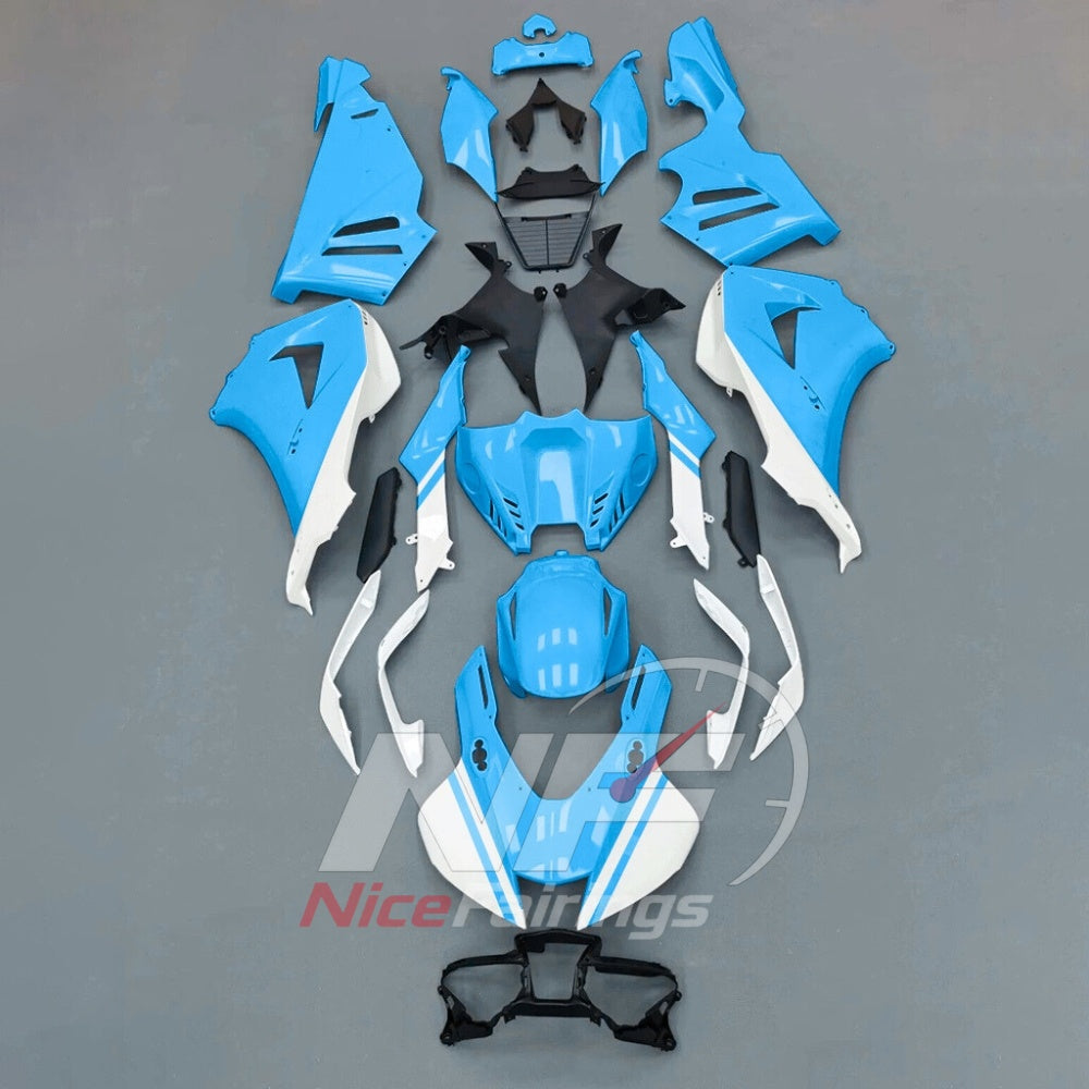 For Honda CBR1000RR-R SP 2024-2026 Green Black Sportbike Fairing Set with Custom Painted Plastics | NiceFairings - paint design NO.5 option image