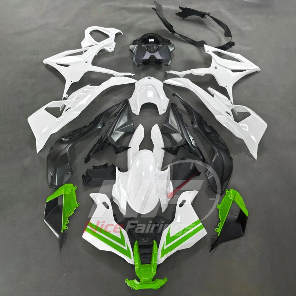 For BMW S1000RR 2025-2026 Yellow Black Custom Fairings with ABS Sportbike Plastics and Full Body Kit | NiceFairings - paint design NO.8 option image