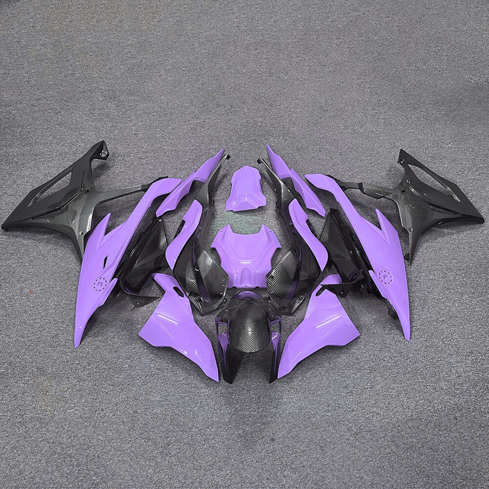 For BMW S1000RR 2019-2022 Grey Blue Performance Edition Motorcycle Fairing Kit, Aftermarket ABS Body Panels | NiceFairings - paint design NO.9 option image