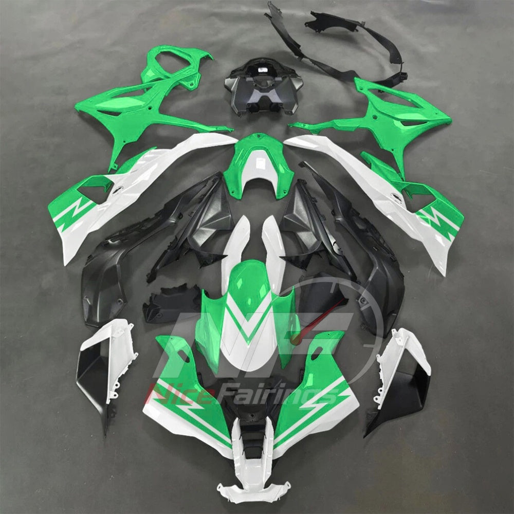 For BMW S1000RR 2025-2026 Red Black Sportbike Fairing Set with Custom Painted Plastics | NiceFairings - paint design NO.8 option image
