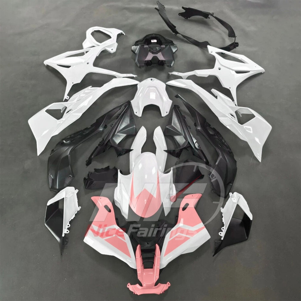 For BMW S1000RR 2025-2026 Blue Black Sportbike Fairing Set with Custom Painted Plastics | NiceFairings - paint design NO.5 option image