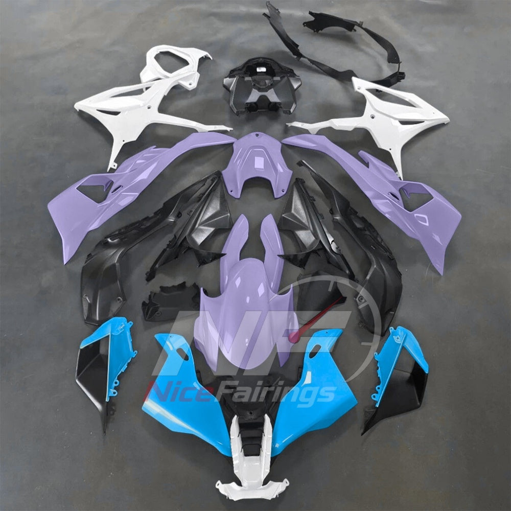 For BMW S1000RR 2025-2026 Red Black Painted ABS Fairings with Complete Replacement Bodywork | NiceFairings - paint design NO.7 option image