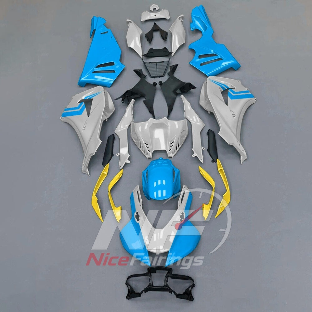 For Honda CBR1000RR-R SP 2024-2026 Blue Black Sportbike Fairing Set with Custom Painted Plastics | NiceFairings - paint design NO.5 option image