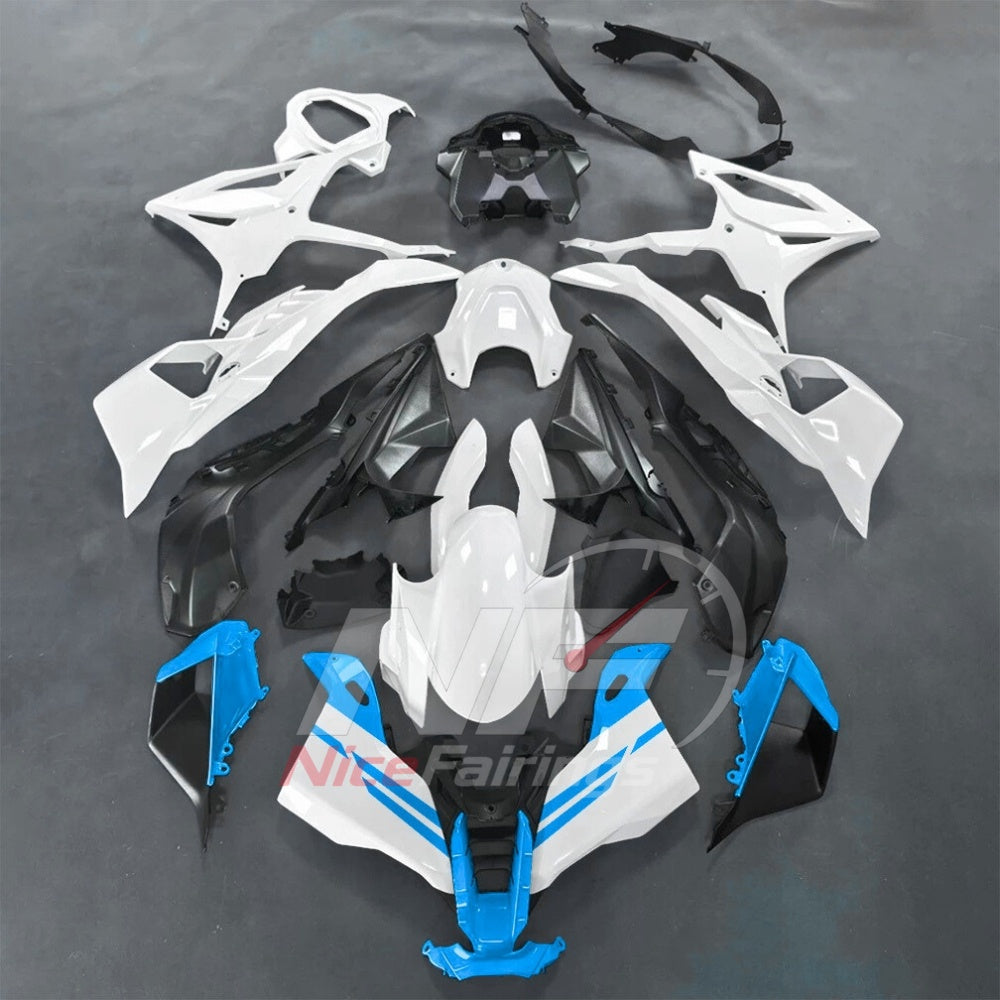 For BMW S1000RR 2025-2026 Purple Black ABS Body Kit with Street and Track Fairing Panels | NiceFairings - paint design NO.2 option image