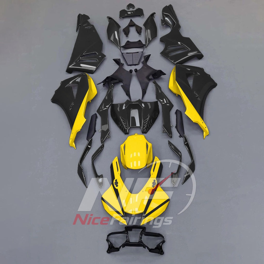 For Honda CBR1000RR-R SP 2024-2026 Orange Black Sportbike Fairing Set with Custom Painted Plastics | NiceFairings - paint design NO.2 option image