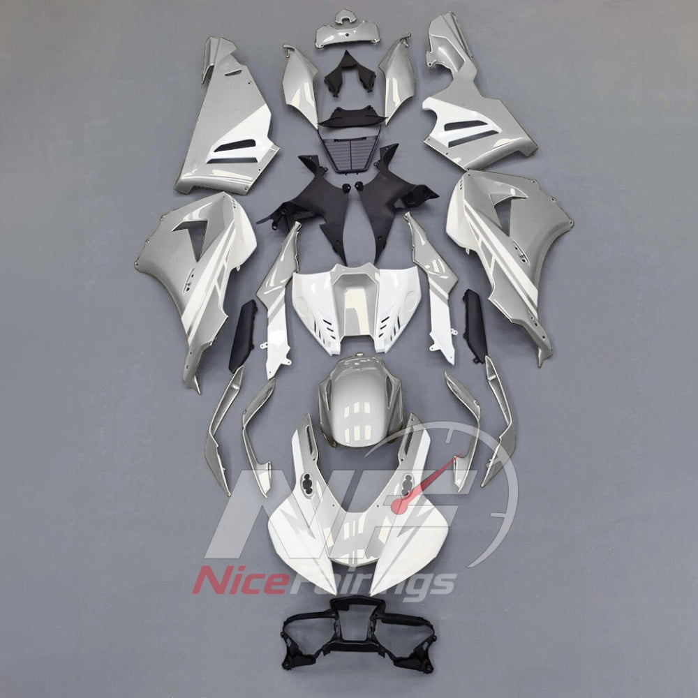 For Honda CBR1000RR-R SP 2024-2026 Yellow Black Sportbike Fairing Set with Custom Painted Plastics | NiceFairings - paint design NO.5 option image