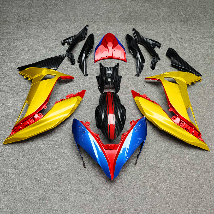 KAWASAKI Ninja 650 2017-2019 Sportbike Bodywork Style 51 | NiceFairings - paint design NO.9 option image