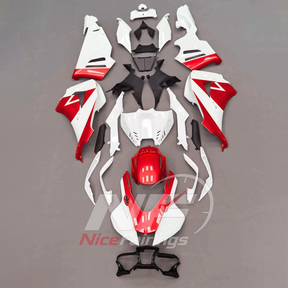For Honda CBR1000RR-R 2024-2026 Red Black Painted ABS Fairings with Complete Replacement Bodywork | NiceFairings - paint design NO.2 option image