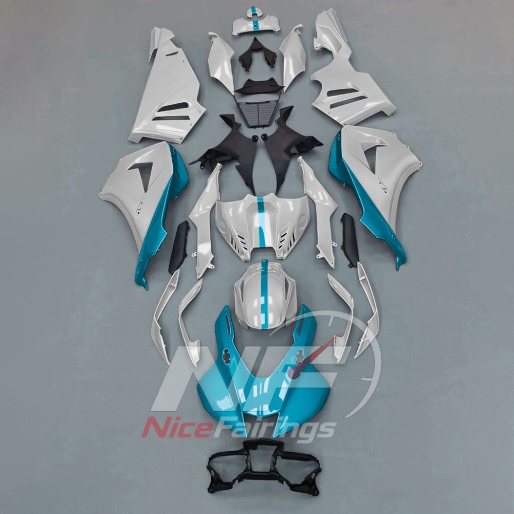 For Honda CBR1000RR-R 2024-2026 Blue Black Painted ABS Fairings with Complete Replacement Bodywork | NiceFairings - paint design NO.6 option image
