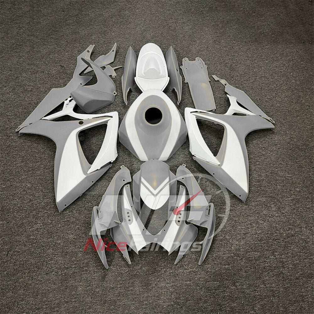 For Suzuki GSXR600 GSXR750 K6 2006-2007 ABS Fairing Kit Gray Painted Bodywork | NiceFairings - main product image