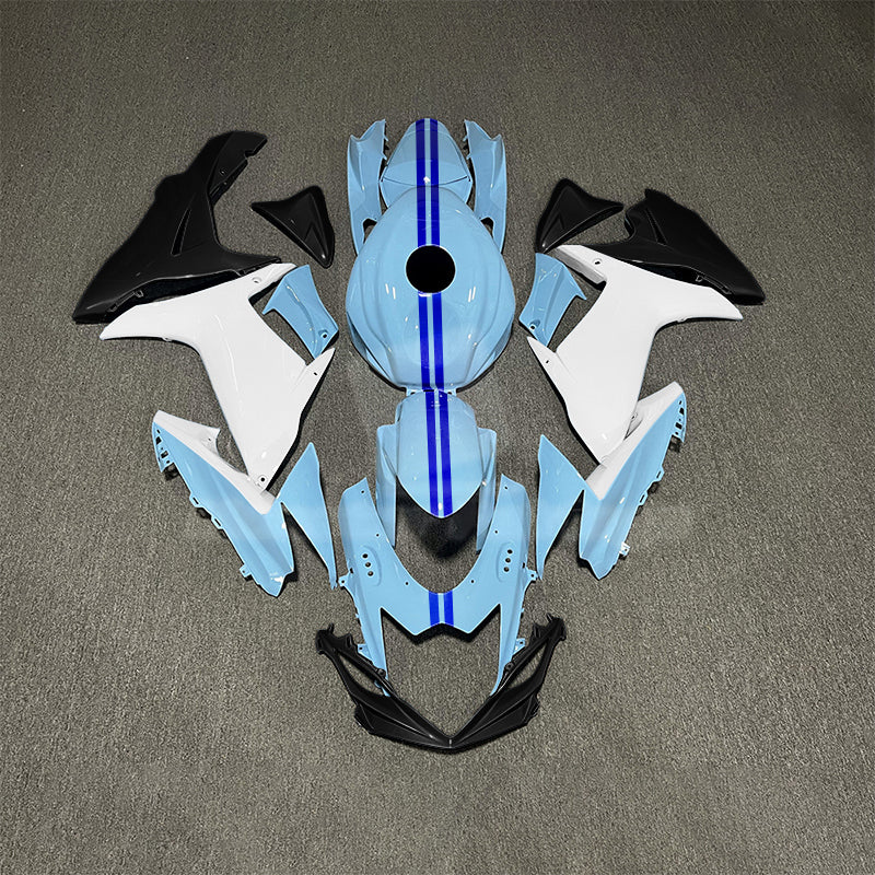 For Suzuki GSX-R600 GSX-R750 K11 2011-2026 Custom Fairings Orange ABS Sportbike Plastics | NiceFairings - paint design NO.6 option image