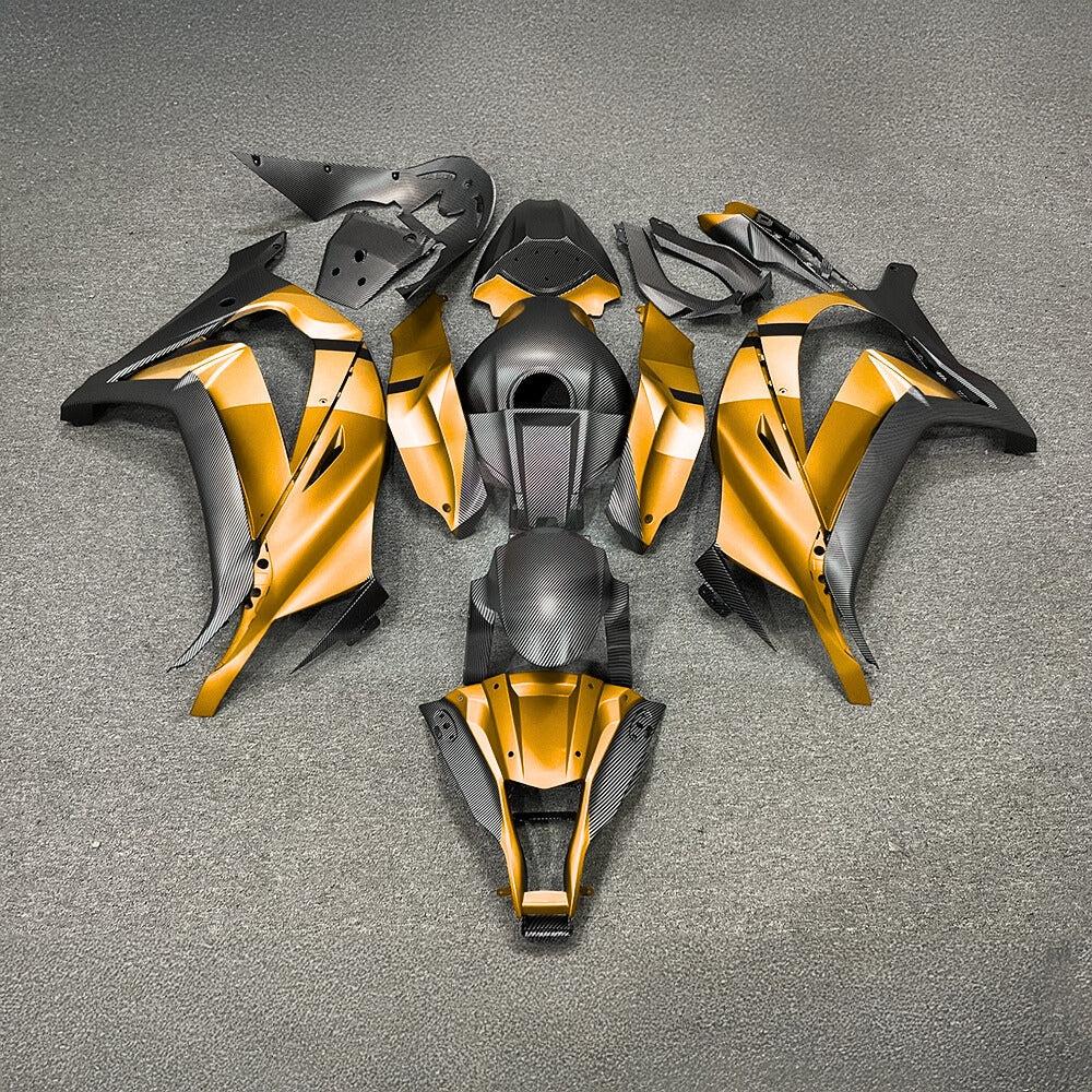 For KAWASAKI Ninja ZX10R 2011-2015 Complete Fairing Set | NiceFairings - paint design NO.9 option image