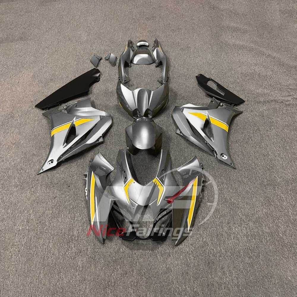 For Suzuki GSX-R1000 K17 2017-2026 K17 Custom Fairings Orange ABS Sportbike Plastics | NiceFairings - paint design NO.4 option image