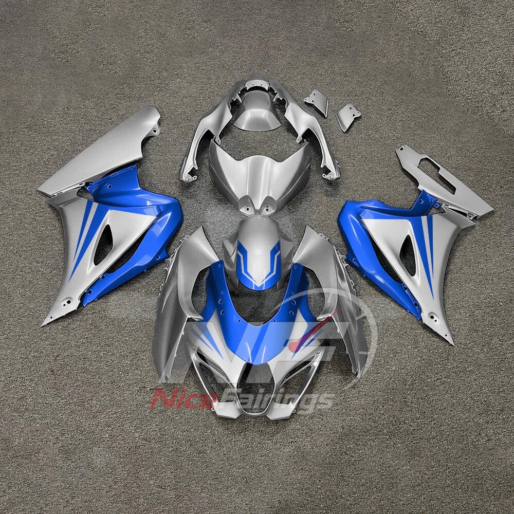 For Suzuki GSX-R1000 K17 2017-2026 Sportbike Fairing Set Red Black Custom Painted Plastics | NiceFairings - paint design NO.8 option image