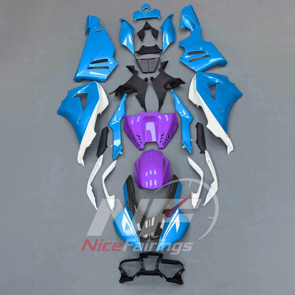 For Honda CBR1000RR-R SP 2024-2026 Blue Black Sportbike Fairing Set with Custom Painted Plastics | NiceFairings - main product image