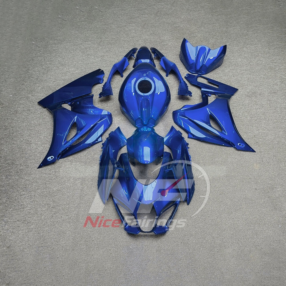 For Suzuki GSX-R1000 K17 17-26 Sportbike Fairing Set Black Custom Painted Plastics | NiceFairings - paint design NO.4 option image