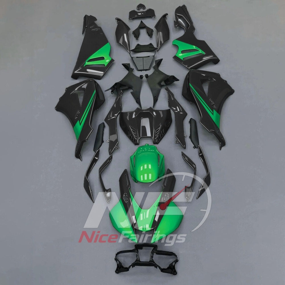 For Honda CBR1000RR-R SP 2024-2026 Red Black Sportbike Fairing Set with Custom Painted Plastics | NiceFairings - paint design NO.9 option image